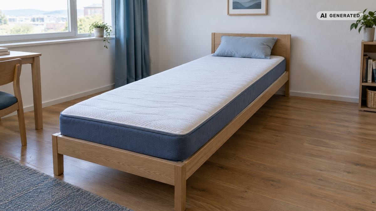 Matrac 210x90, 80x210 či 80x220: ako vybrať dlhé jednolôžko