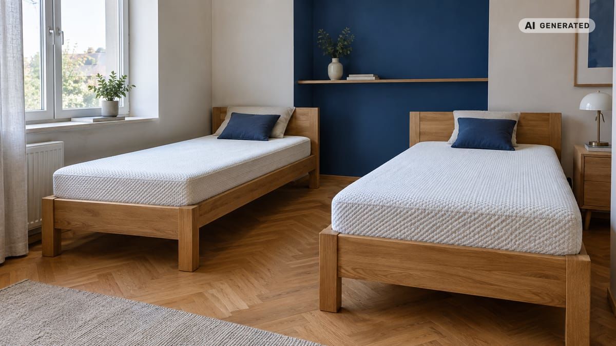 Matrac 180x80 alebo 90x180: výber do kratšej postele