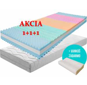 Matrac ONYX VISCO 1 + 1 + darček 2x vankúš Obrázok pre Matrac ONYX VISCO 1 + 1 + darček 2x vankúš
