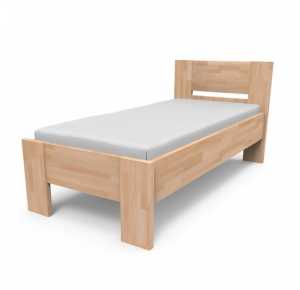 Masívna jednolôžková posteľ ANDREA Obrázok pre Masívna jednolôžková posteľ ANDREA