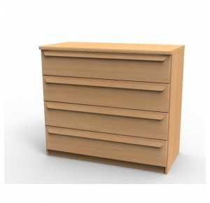 Kvalitná masívna komoda P2Z, BUK morenie čerešňa Obrázok pre Kvalitná masívna komoda P2Z, BUK morenie čerešňa