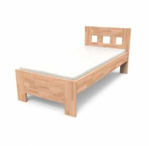 Obrázok pre Masívna kvalitná jednolôžková posteľ ANIČKA
