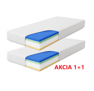 Obrázok pre Matrac Orthopedic Hybrid Plus 1+1 + darček 1x chránič matraca