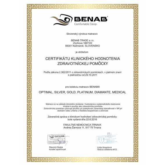 Obrázok pre Matrac DIAMOND ORTHOPEDIC