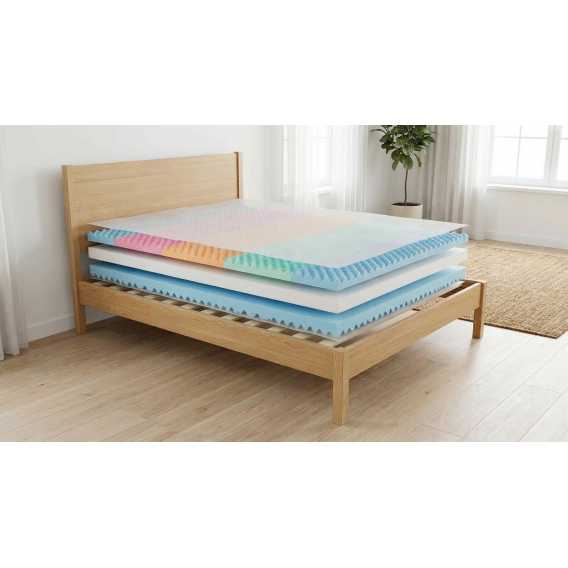 Obrázok pre Matrac ONYX VISCO 1 + 1 + darček 2x vankúš + darček 1x chránič matraca