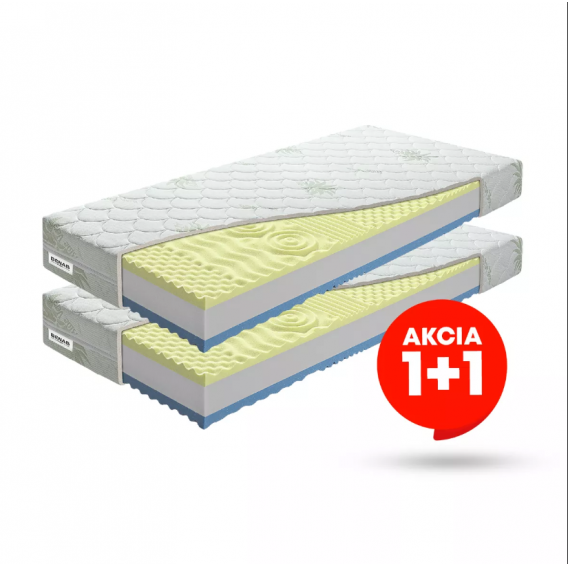 Matrace BENAB 1 + 1 VISCO PLUS + darček 1x chránič matraca Obrázok pre Matrace BENAB 1 + 1 VISCO PLUS + darček 1x chránič matraca