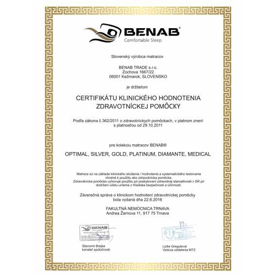 Obrázok pre Matrac KRISTÍNA 1+1 + darček 1 x chránič matraca