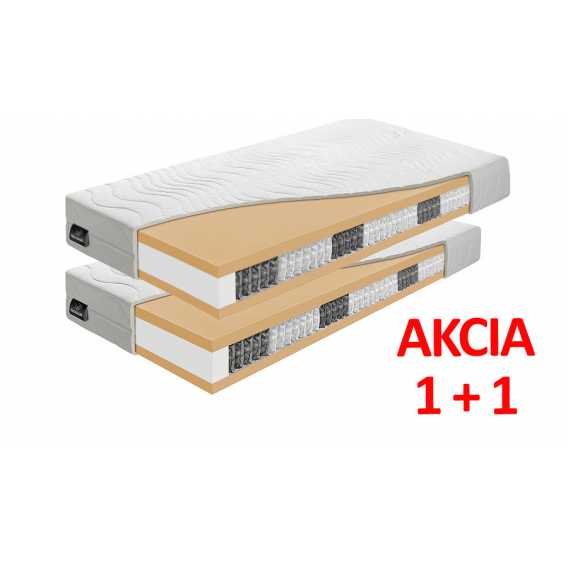 Matrac MAXIM LONGLIFE 1+1 + darček 1x chránič matraca Obrázok pre Matrac MAXIM LONGLIFE 1+1 + darček 1x chránič matraca