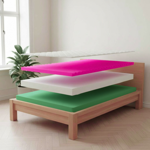 Obrázok pre Matrac Orthopedic Eco Plus 1+1 + darček 1x chránič matraca