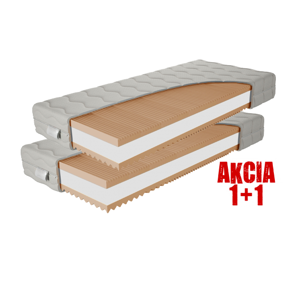 Matrac Orthopedic Eco 1+1 + darček 1x chránič matraca Obrázok pre Matrac Orthopedic Eco 1+1 + darček 1x chránič matraca