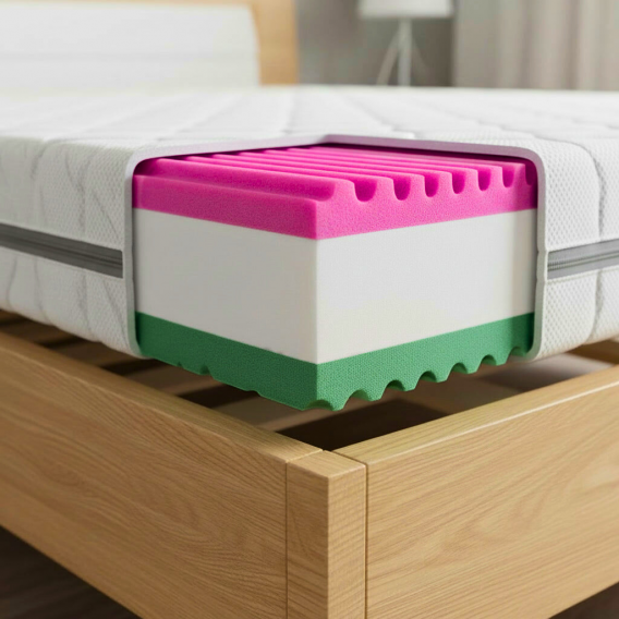 Obrázok pre Matrac Orthopedic Eco Plus + darček 2x set paplón vankúš + 1 x chránič matraca